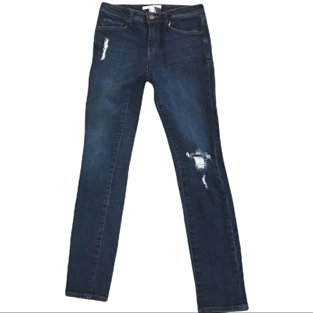 Life In Progress Distressed Skinny Jeans